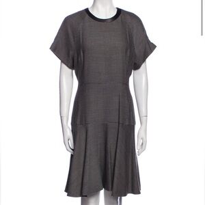 Rag & Bone Black Grey Watson Plaid Dress
